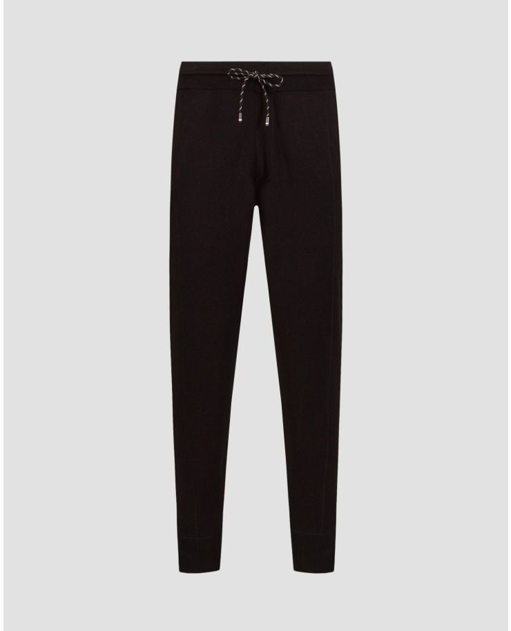 Knit fabric trousers with wool Hugo Boss Onestino