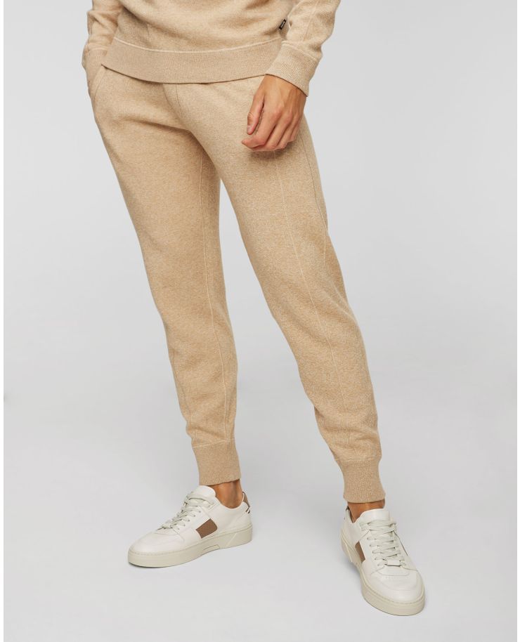 Knit fabric trousers with wool Hugo Boss Onestino