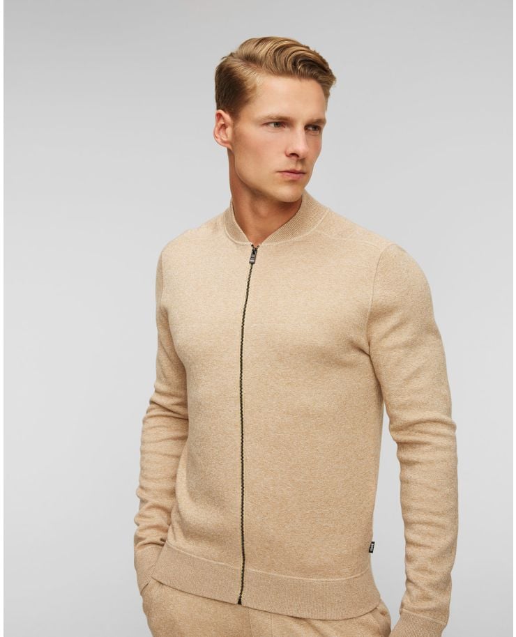 Pletený sveter s vlnou Hugo Boss Onorato