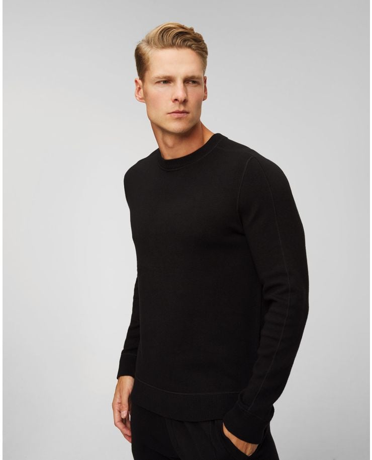 Black wool sweater Hugo Boss Onore