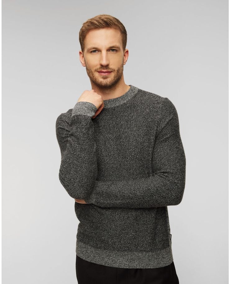 Wełniany sweter męski Hugo Boss Marameo