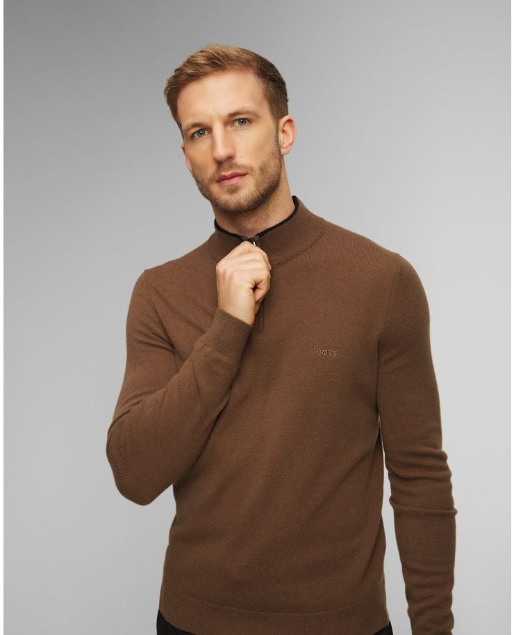 Wełniany sweter męski Hugo Boss Marlo