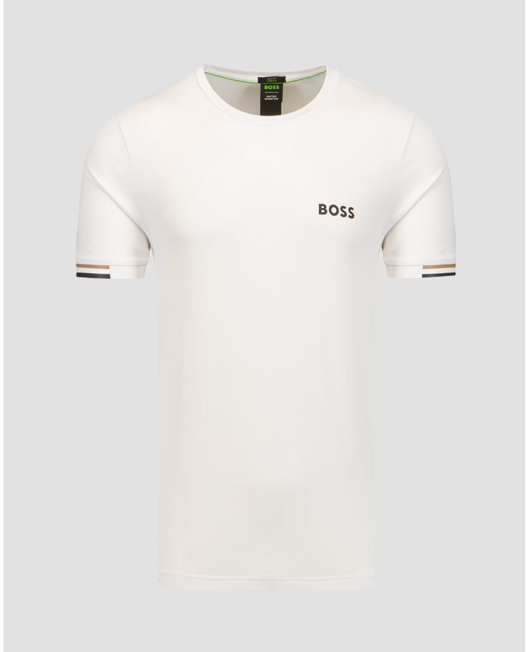 Hugo Boss Tee MB Herren-T-Shirt in Weiß