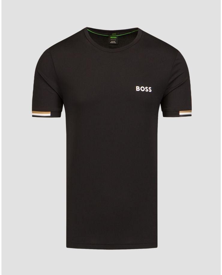 T-shirt noir pour hommes Hugo Boss Tee MB