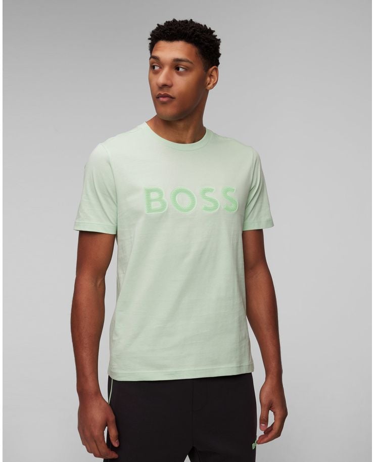 Bawełniany T-shirt męski Hugo Boss Tee