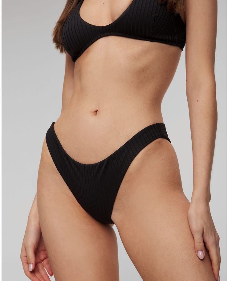 Women's black swimsuit bottom Rip Curl Premium Surf Cheeky Pant