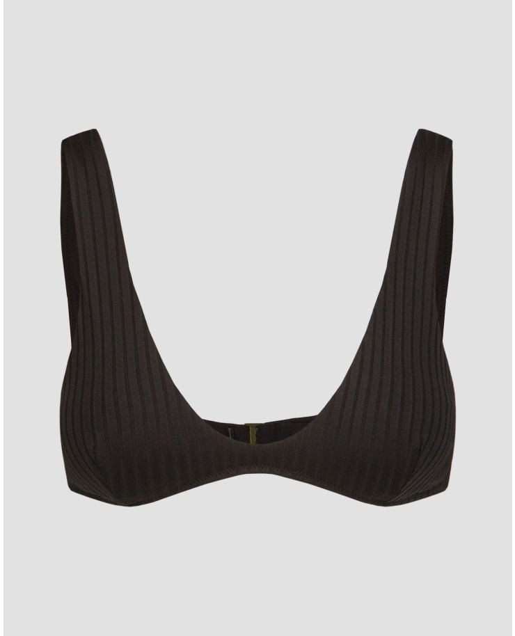 Women’s black swimsuit top Rip Curl Premium Surf Bralette