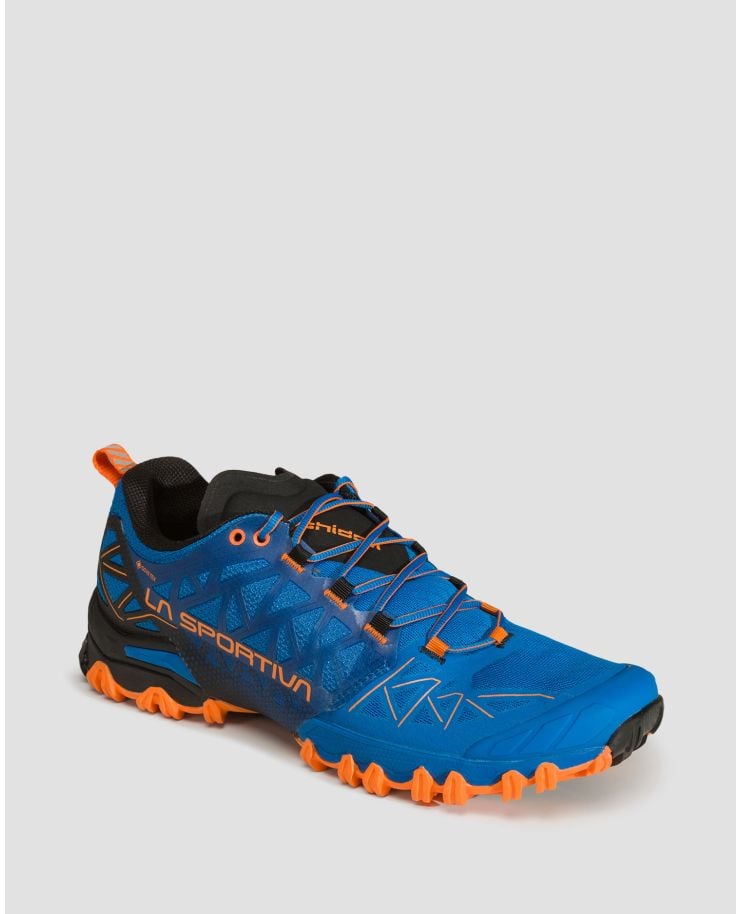 Chaussures de trail bleues pour hommes La Sportiva Bushido II GTX 
