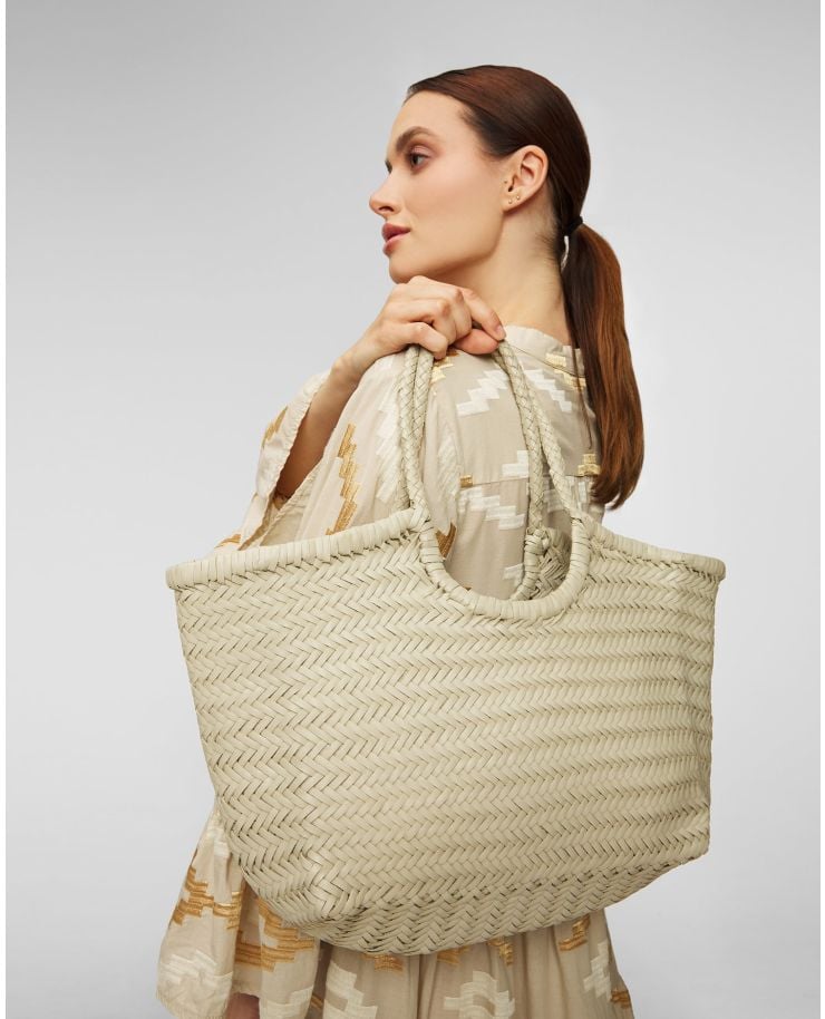 Braided leather bag Dragon Diffusion Nantucket Basket Big