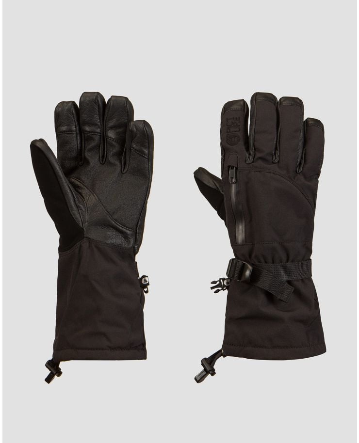 Černé pánské lyžařské rukavice Picture Organic Clothing Mc Tigg 3v1 20/20