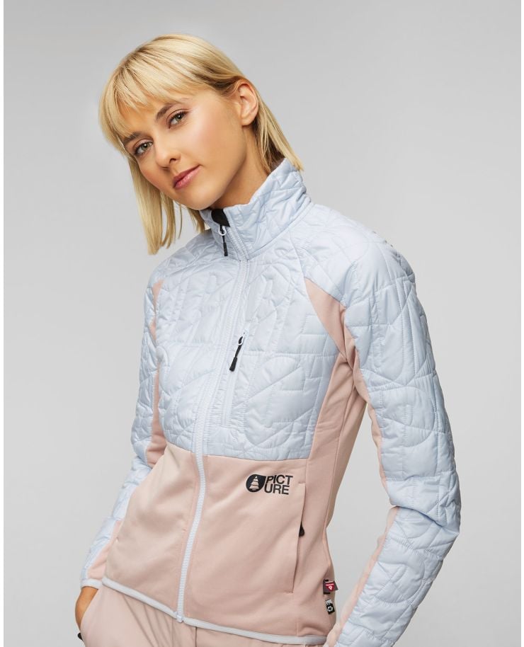 Jachetă hibridă pentru femei Picture Organic Clothing Tehanie Primaloft – albastru și bej