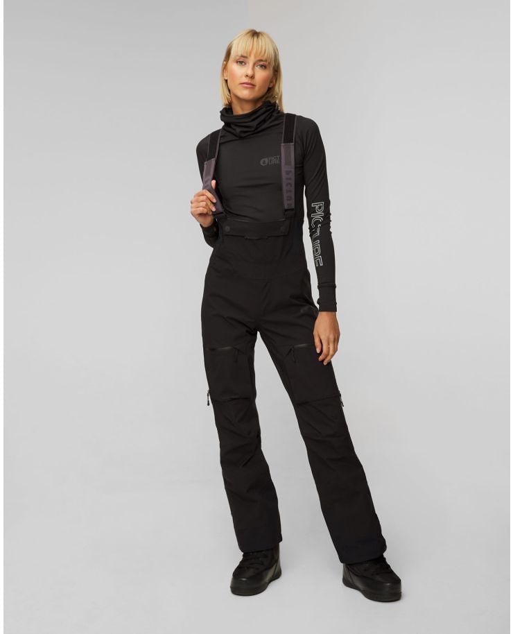 Pantaloni de schi hardshell pentru femei Picture Organic Clothing Aeron 3L BIB 20/20 – negru