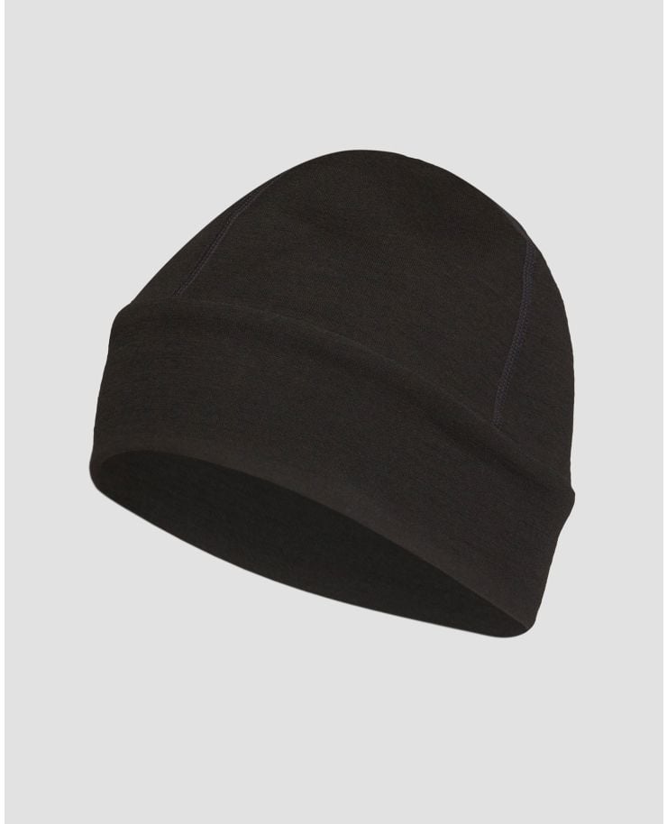 Czarna czapka Rapha Merino