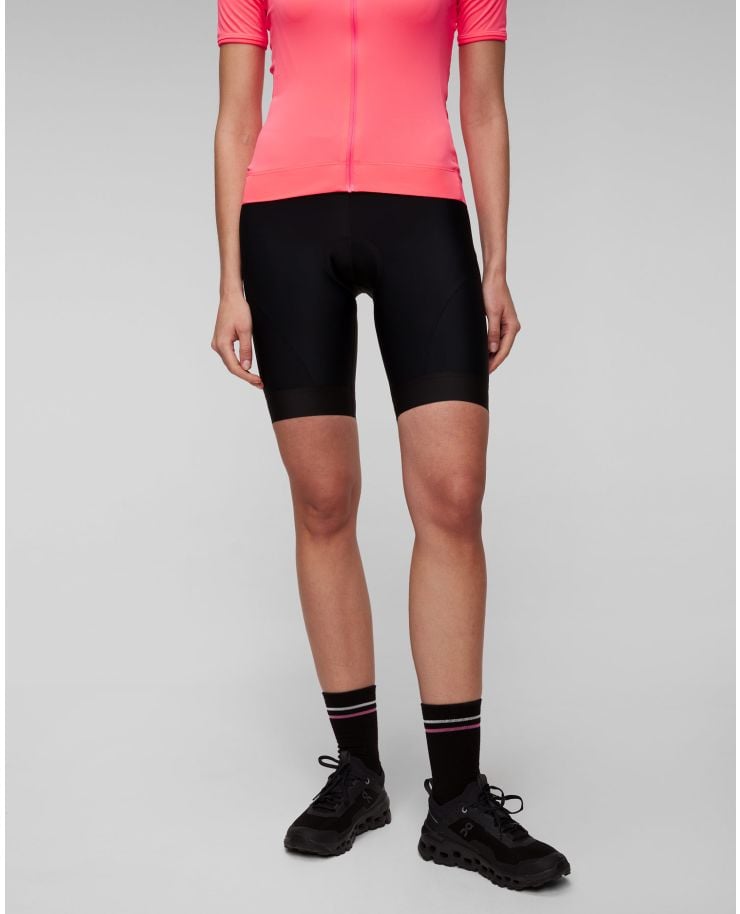 Women's black cycling shorts Rapha Core Bib