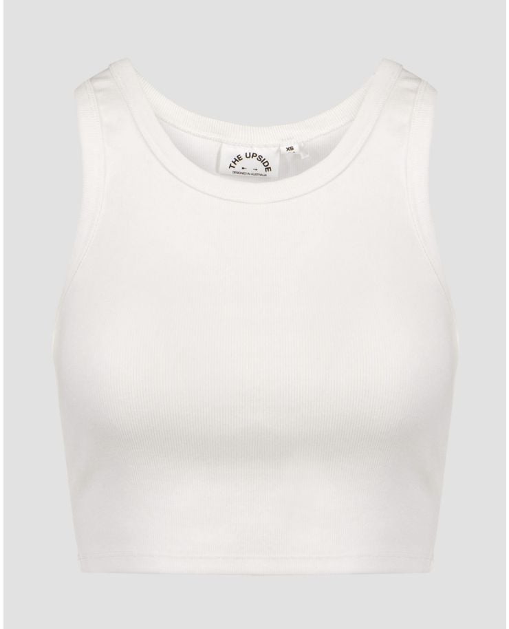 Women's white sports top The Upside Sophie Crop