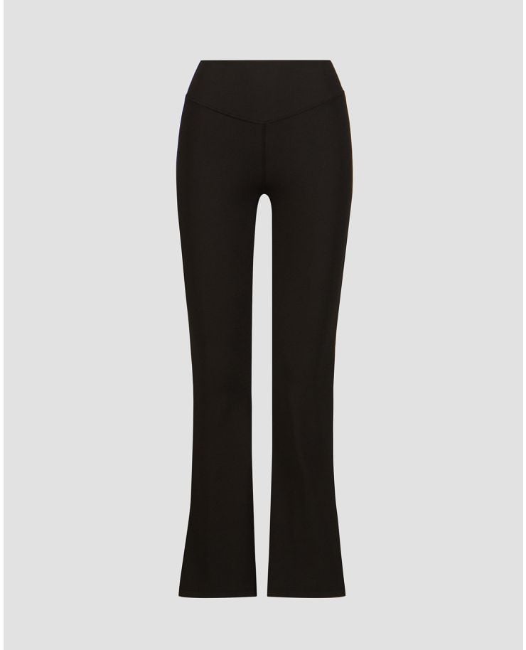 Women's black trousers The Upside Ribbed Florence Flare