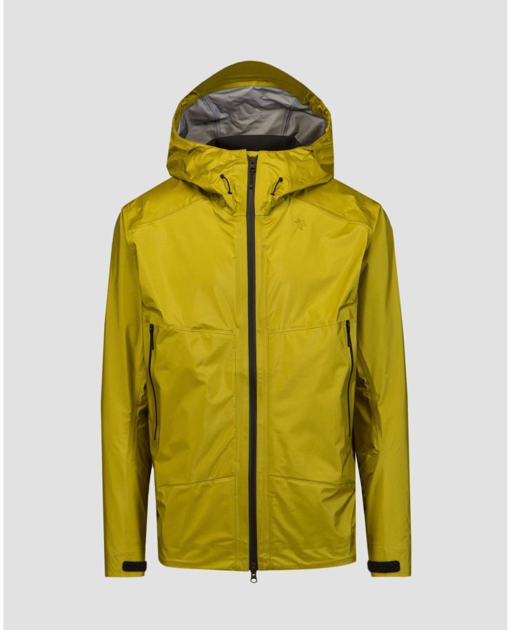Men's yellow membrane jacket Goldwin GORE-TEX 3L Aqua Tect Jacket