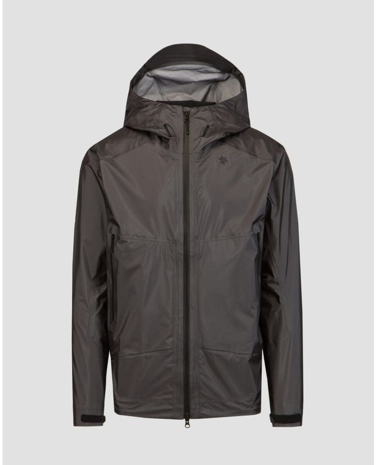 Men's dark grey Goldwin GORE-TEX 3L Aqua Tect membrane jacket