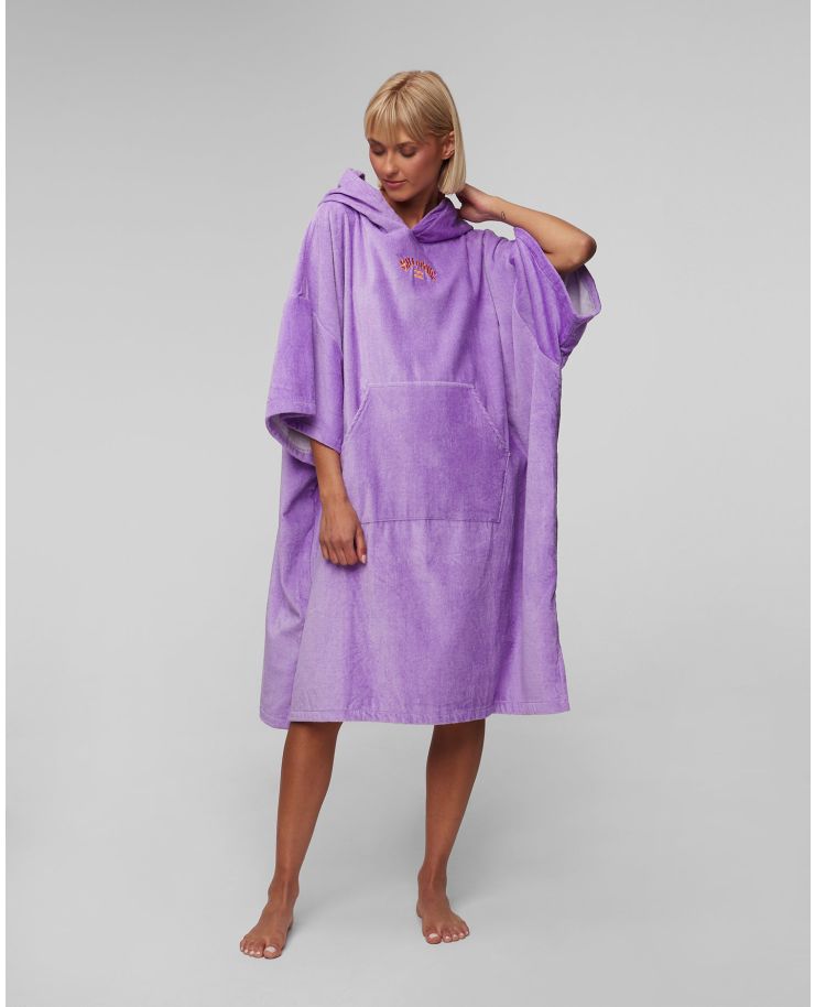 Billabong Womens Hooded Towel Handtuch in Violett