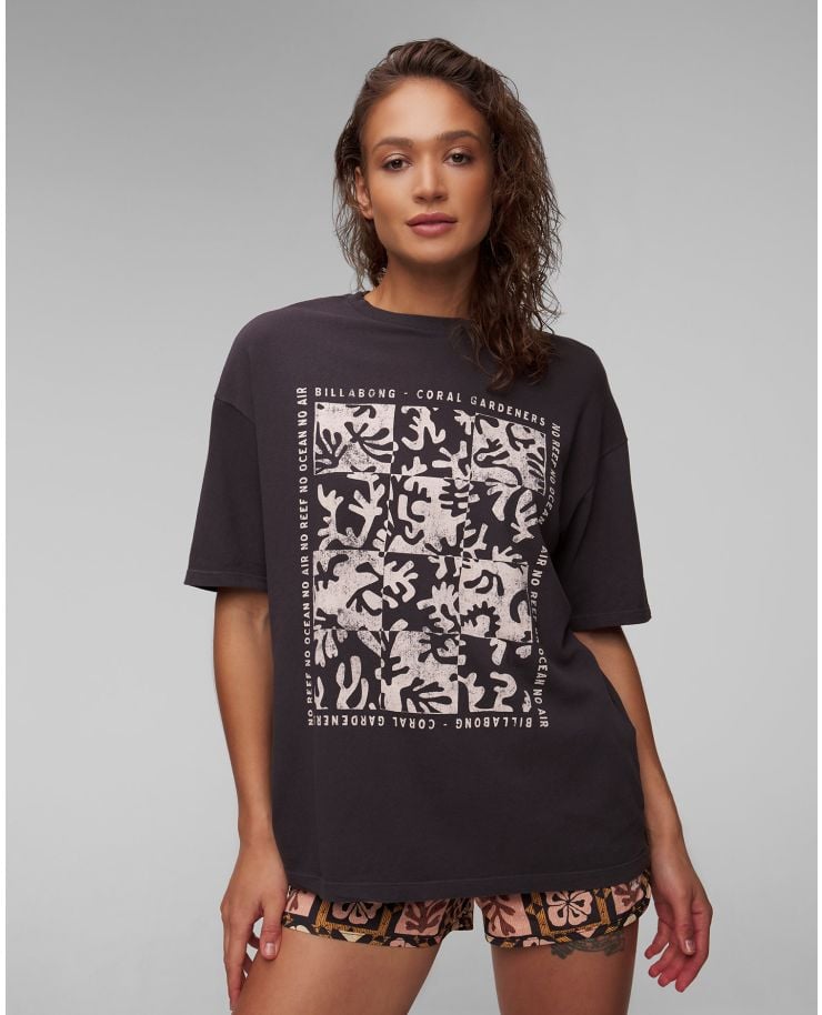 Billabong True Boy Coral Gardener Damen-T-Shirt in Graphit