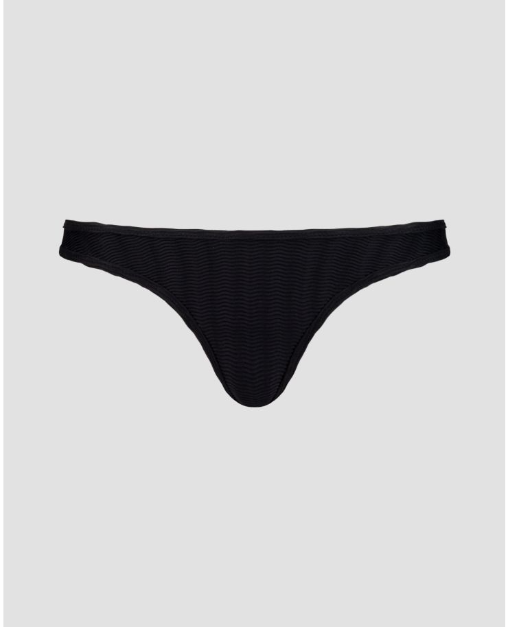 Bas de maillot de bain noir pour femmes Billabong Cg Wave Trip High Leg