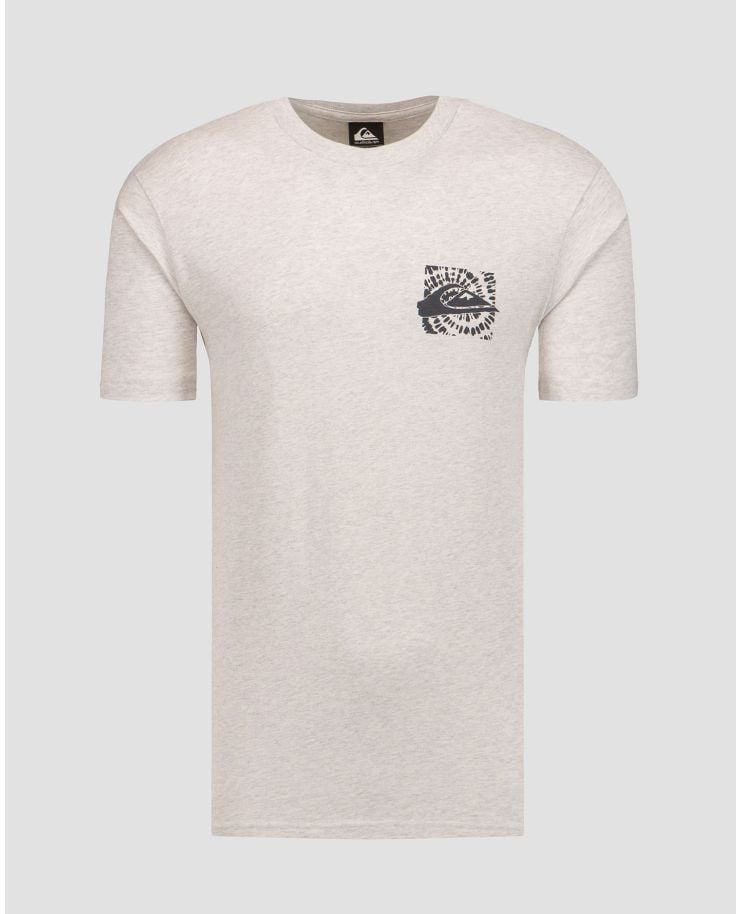 T-shirt blanc pour hommes Quiksilver Hurricane or Hippie Moe