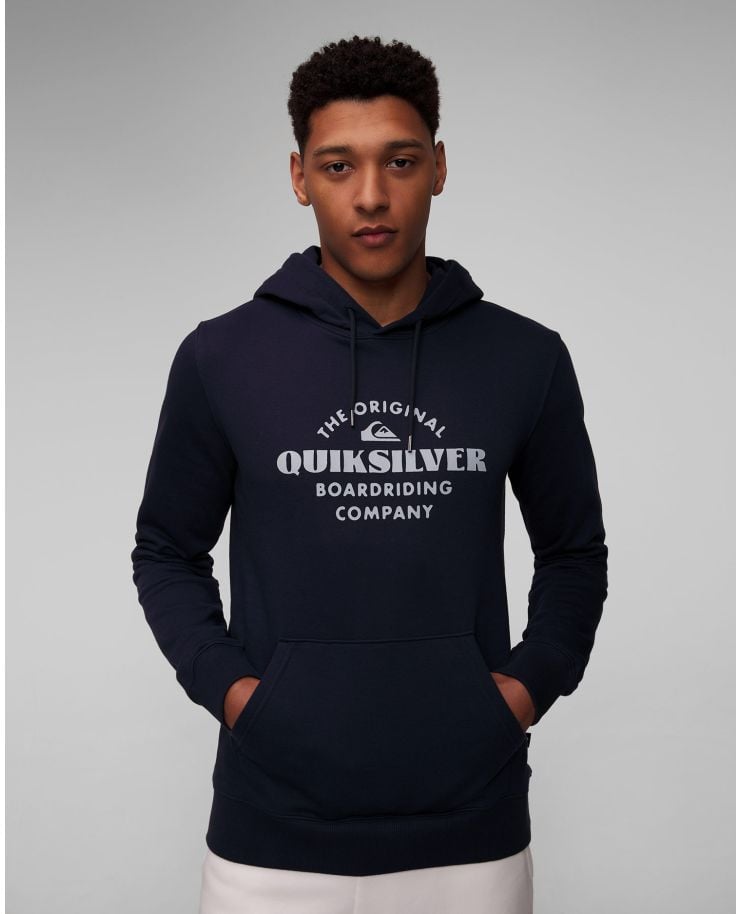 Sweat-shirt bleu marine pour hommes Quiksilver Tradesmith Hoodie