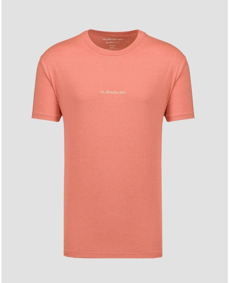 T-shirt orange pour hommes Quiksilver Peace Phase SS Tee