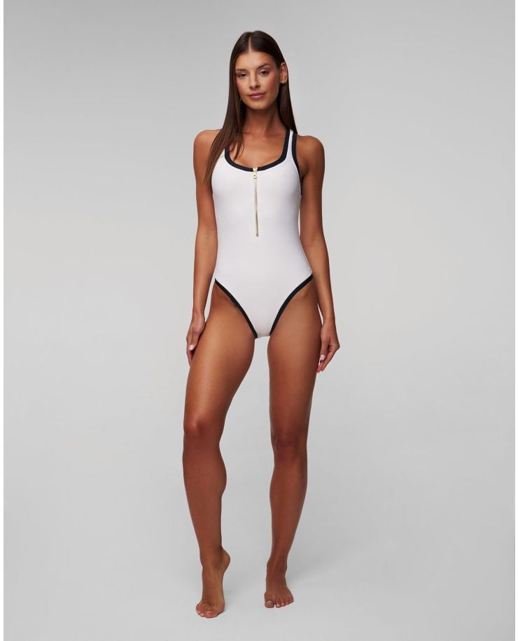 Women’s white swimsuit Bondi Beach