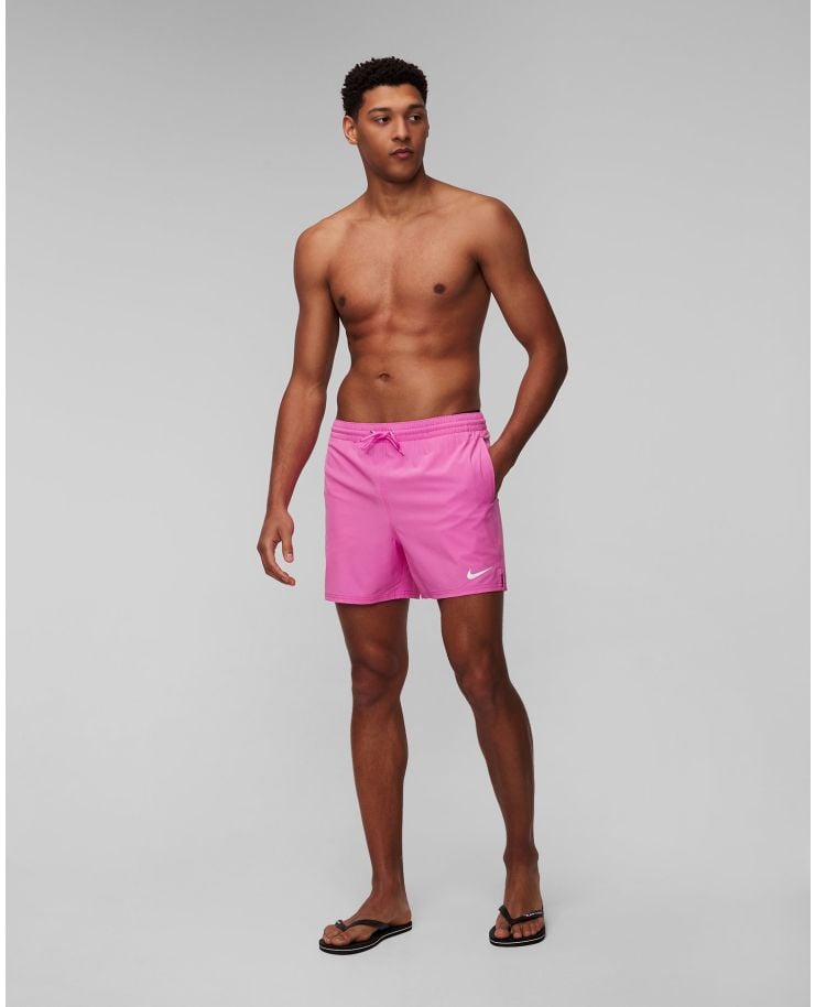 Růžové pánské koupací šortky Nike Swim Nike Solid 5