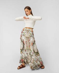 Sukn Camilla TIERED SKIRT WITH TIE UP DETAIL