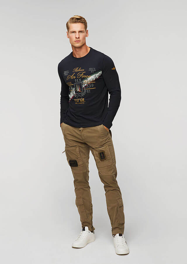 Pantaloni cargo da uomo invernali