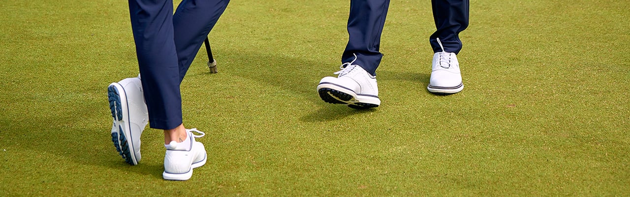 Dámské boty na golf FootJoy bílé